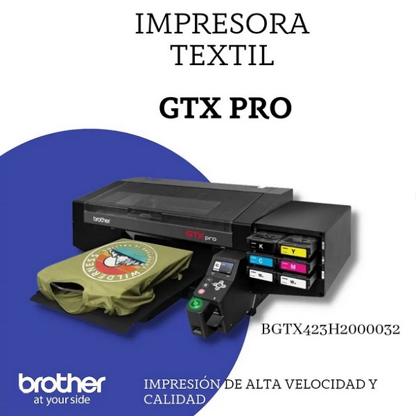 BROTHER GTX PRO - IMPRESORA TEXTIL BROTHER GTX PRO.